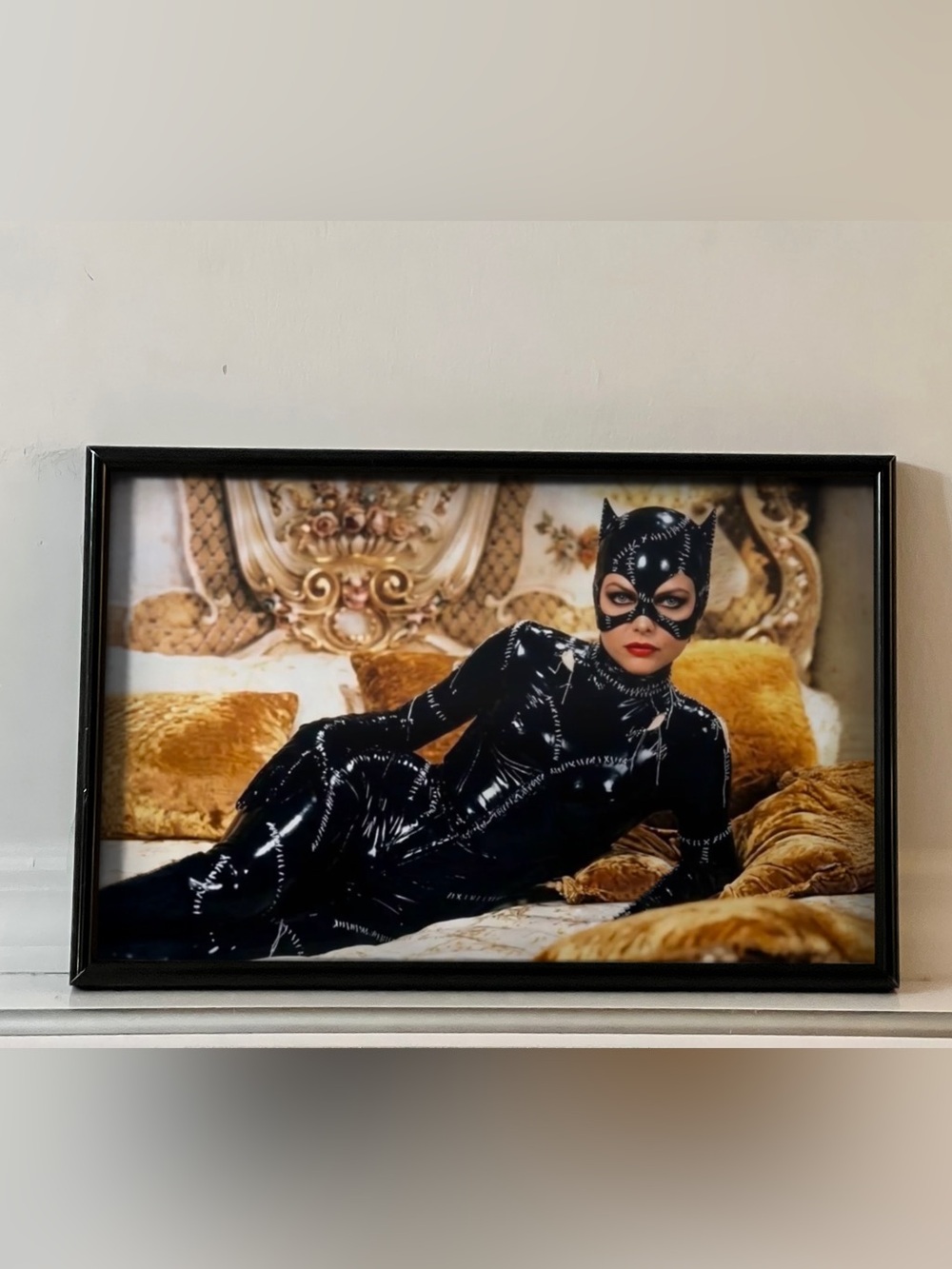 Batman Returns Michelle Pfeiffer Catwoman Art Poster